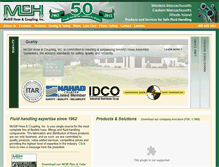 Tablet Screenshot of mcgillhose.com